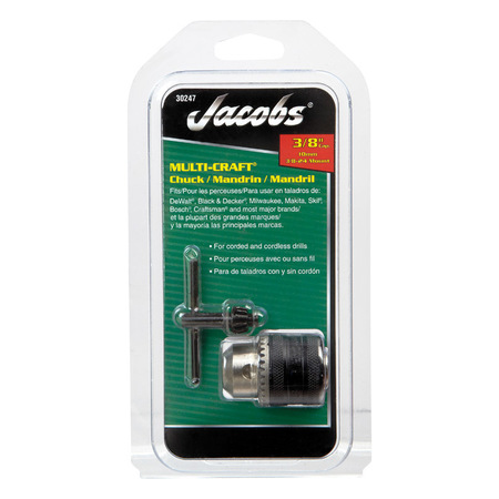 JACOBS CHUCK 3/8"" MULTICRAFT 30247